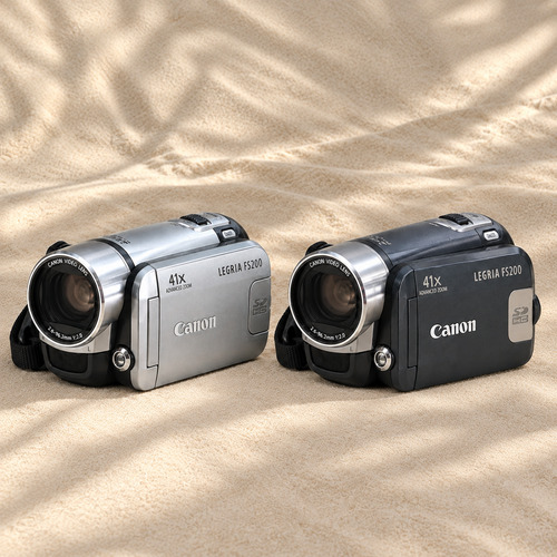 Vintage style wedding camcorder hire kit including carry case, microphone and video light, delivered across the UK