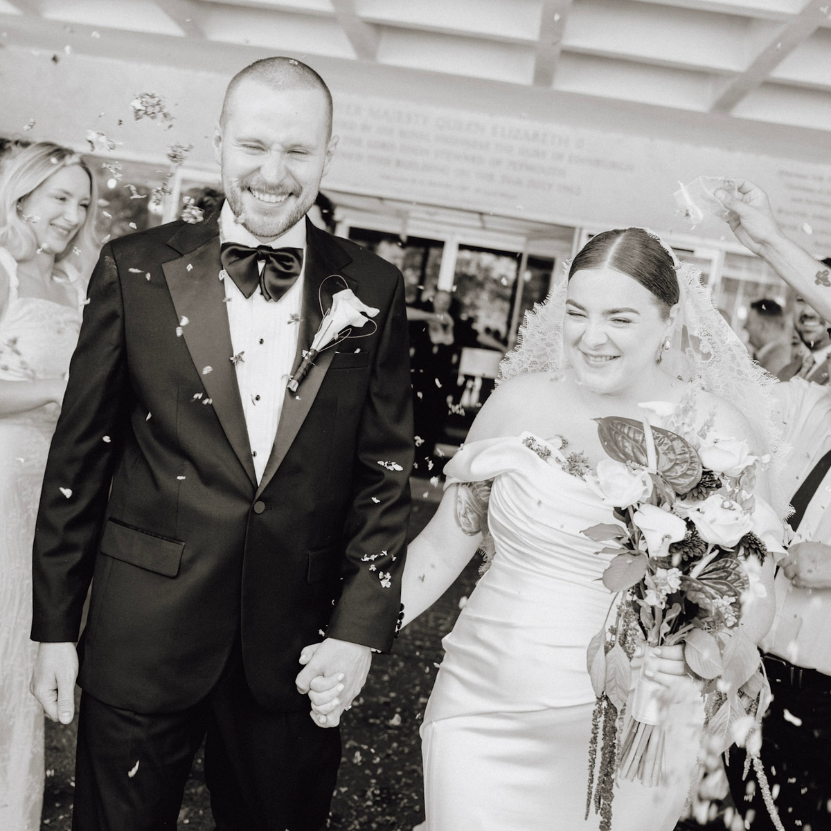 Joe and Hannah, founders of The Guest Perspective wedding camcorder hire company based in Plymouth UK.